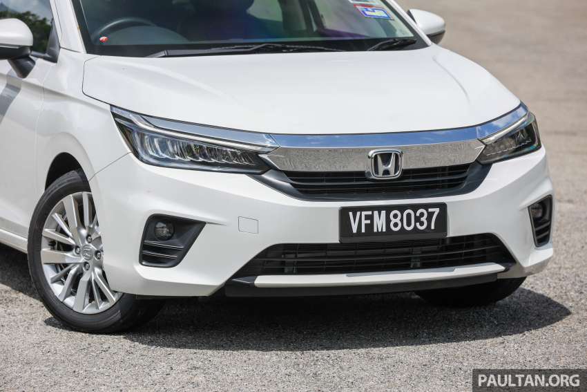 GALLERY: 2022 Honda City 1.5 V petrol sedan vs City Hatchback 1.5 RS e:HEV hybrid; RM91k – RM110k 1493051