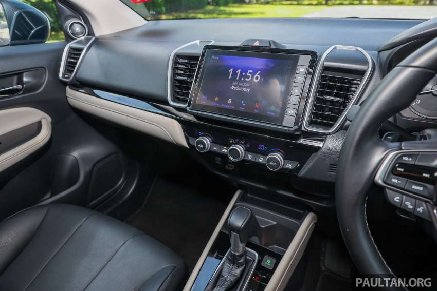 GALLERY: 2022 Honda City 1.5 V petrol sedan vs City Hatchback 1.5 RS e:HEV hybrid; RM91k – RM110k Image #1493083