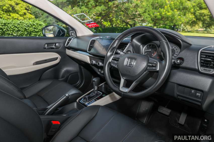 GALLERY: 2022 Honda City 1.5 V petrol sedan vs City Hatchback 1.5 RS e:HEV hybrid; RM91k – RM110k 1493075