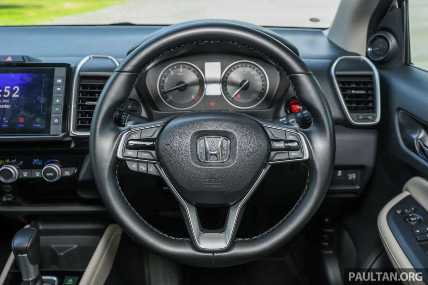 GALLERY: 2022 Honda City 1.5 V petrol sedan vs City Hatchback 1.5 RS e:HEV hybrid; RM91k – RM110k 1493078