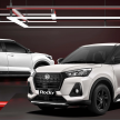 2022 Daihatsu Rocky updated in Indonesia – dark trim