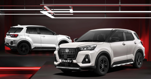 2022 Daihatsu Rocky updated in Indonesia – dark trim