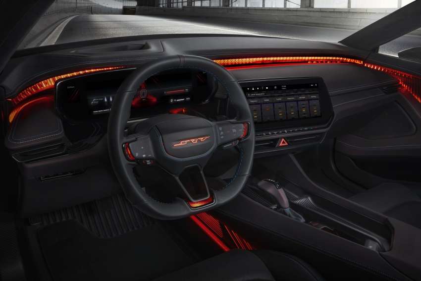 Dodge Charger Daytona SRT EV Concept – kereta elektrik dengan ekzos, AWD, lebih pantas dari Hellcat! 1501827