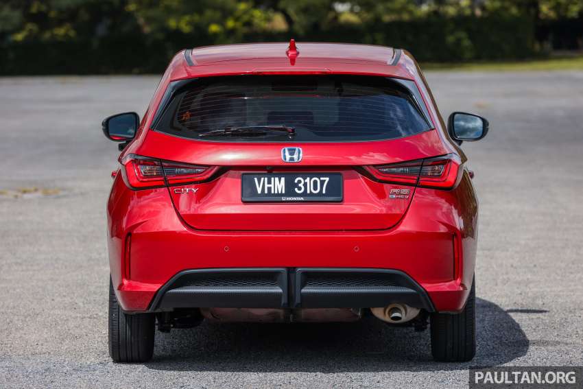 GALLERY: 2022 Honda City 1.5 V petrol sedan vs City Hatchback 1.5 RS e:HEV hybrid; RM91k – RM110k 1492866
