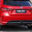 2023 Honda City Hatchback in Malaysia – prices up RM300 for petrol variants; RS e:HEV unchanged