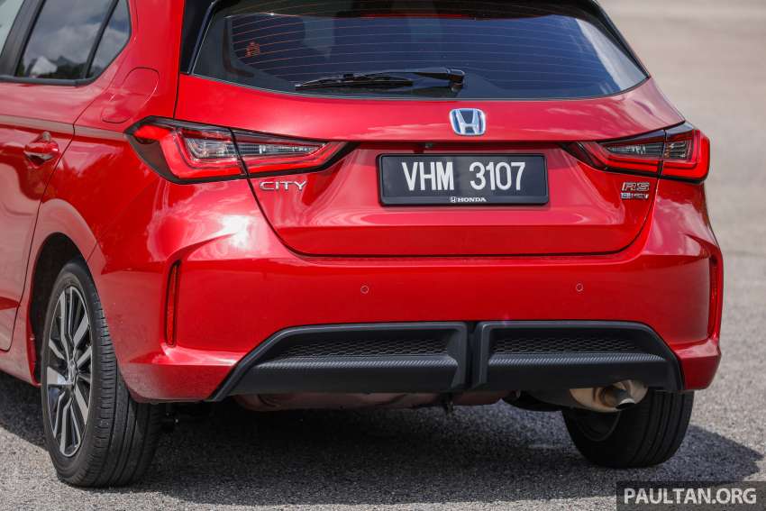 GALERI: Honda City 1.5 V petrol sedan vs Honda City Hatchback 1.5 RS e:HEV 2022 — RM91k – RM110k 1495928
