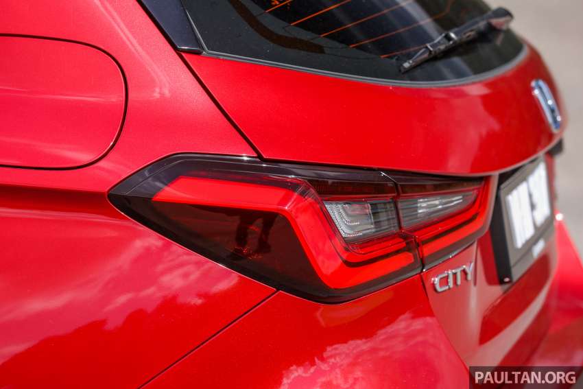 GALLERY: 2022 Honda City 1.5 V petrol sedan vs City Hatchback 1.5 RS e:HEV hybrid; RM91k – RM110k 1492903