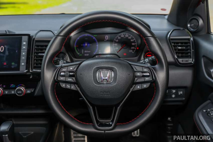 GALLERY: 2022 Honda City 1.5 V petrol sedan vs City Hatchback 1.5 RS e:HEV hybrid; RM91k – RM110k 1492975