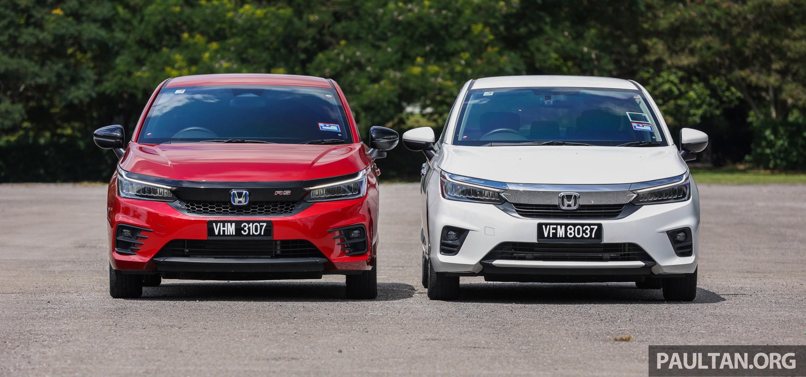 2022 Honda City Hatchback eHEV RS vs City 1.5V Malaysia-11