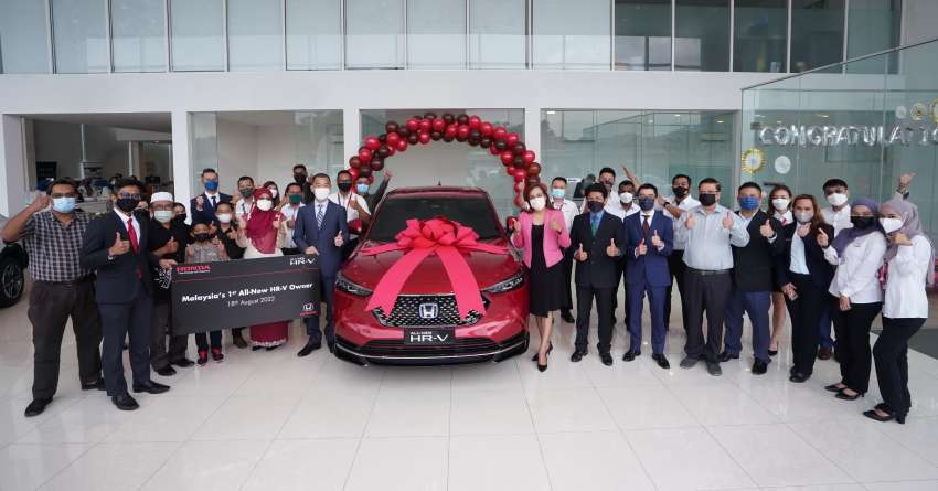 Honda Malaysia celebrates first 2022 Honda HR-V delivery – over 1,300 units delivered since launch 1501190
