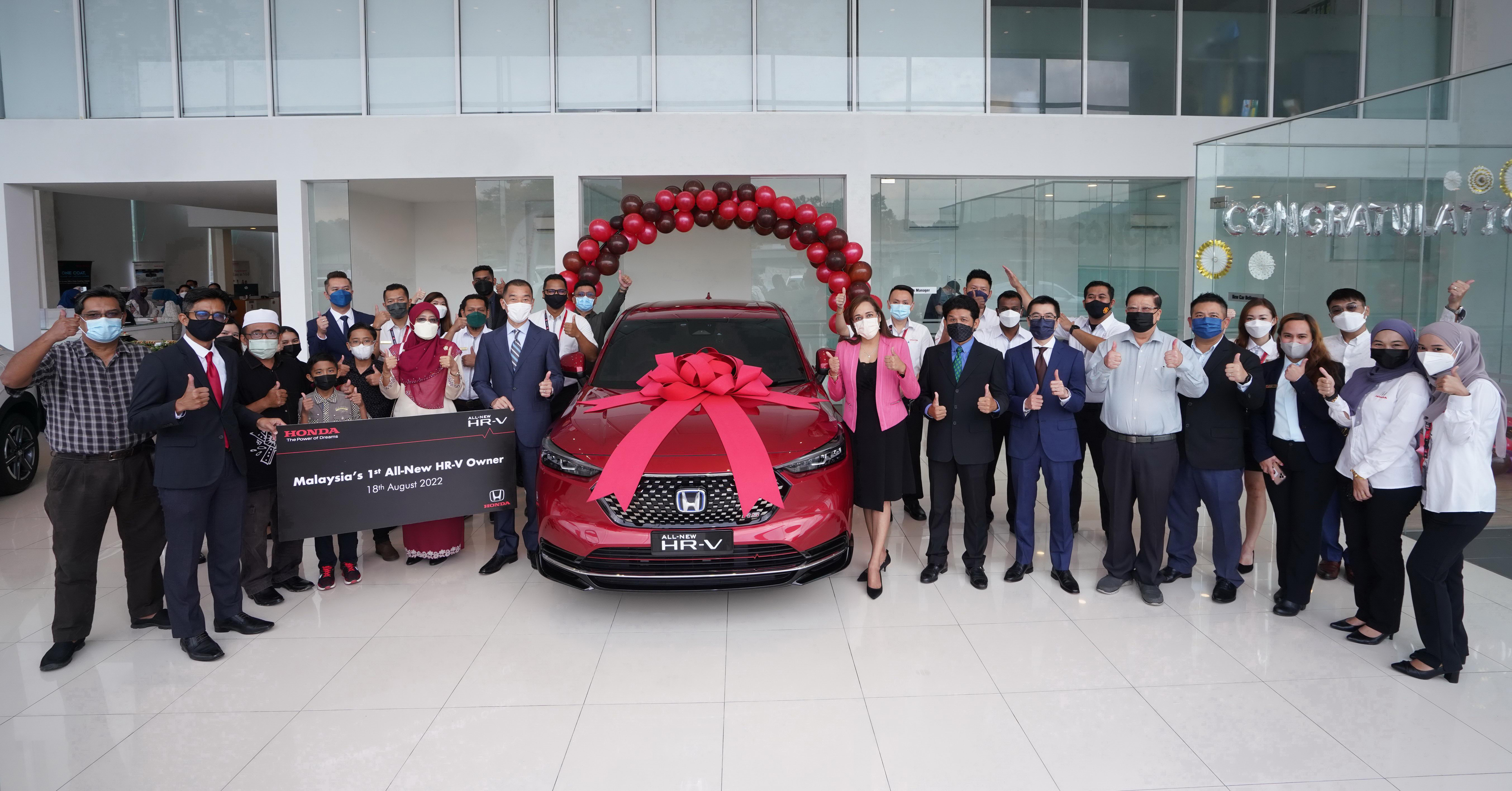 2022 Honda HR-V first customer delivery Malaysia (3)