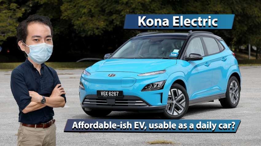 2022 Hyundai Kona Electric e-Plus EV video review in Malaysia – 136 PS/395 Nm, 305 km range; RM176,838 1491964