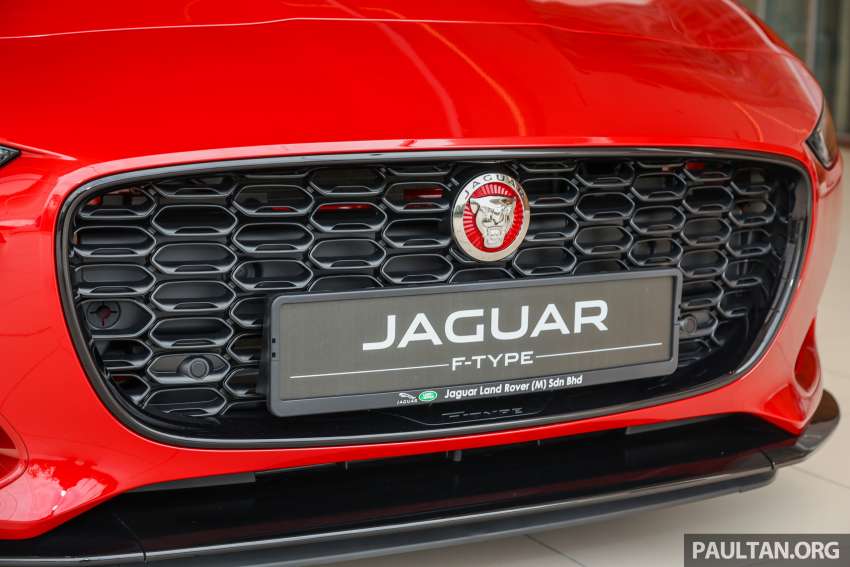 Jaguar F-Type 2022 di Malaysia – 2.0L P300, luaran disemak semula, paparan digital penuh; RM689k 1495325
