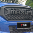 2022 Maxus T60 2.8L 4WD now in Malaysia – new black grille, increase in power output and torque, RM115,888