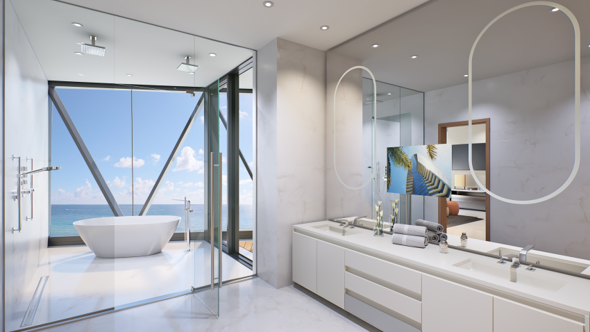 Bentley Residences in Miami – RFID-activated car lifts right into each unit, balcony pools, fr RM18.8 million! 1505154