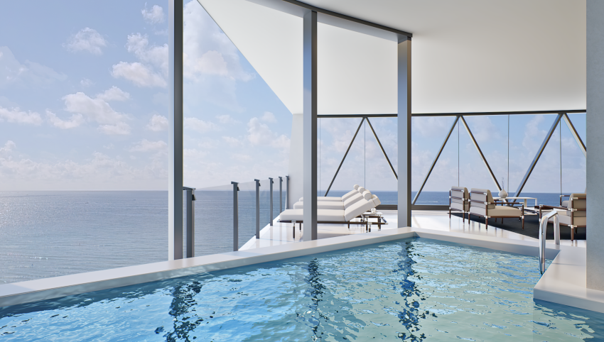 Bentley Residences in Miami – RFID-activated car lifts right into each unit, balcony pools, fr RM18.8 million! 1505155