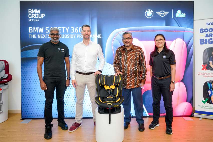BMW Malaysia presents 90 fully subsidised child car seats to B40 families under its NEXTStep programme 1497188