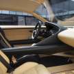 Genesis X Speedium Coupe concept interior revealed – curved OLED display, leather from used car seats!