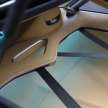 Genesis X Speedium Coupe concept interior revealed – curved OLED display, leather from used car seats!
