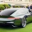 Genesis X Speedium Coupe concept interior revealed – curved OLED display, leather from used car seats!