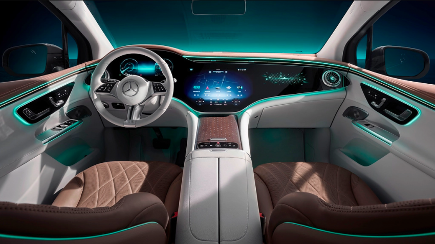 Mercedes-Benz EQE SUV – bahagian dalam SUV elektrik mewah didedah, pengenalan global 16 Okt 1499980