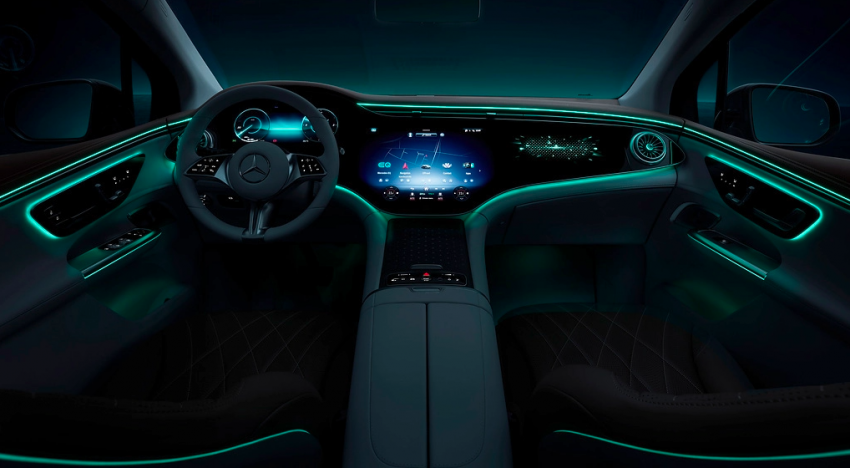 Mercedes-Benz EQE SUV – bahagian dalam SUV elektrik mewah didedah, pengenalan global 16 Okt 1499976
