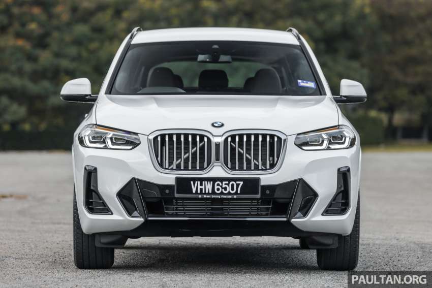 2022 G01 BMW X3 sDrive20i facelift in Malaysia – full gallery; M Sport exterior, new interior kit; fr RM297k 1500462