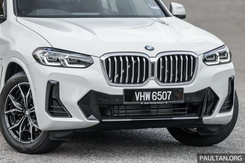2022 G01 BMW X3 sDrive20i facelift in Malaysia – full gallery; M Sport exterior, new interior kit; fr RM297k 1500467