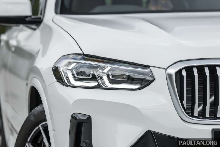 2022 G01 BMW X3 sDrive20i facelift in Malaysia – full gallery; M Sport exterior, new interior kit; fr RM297k 1500468