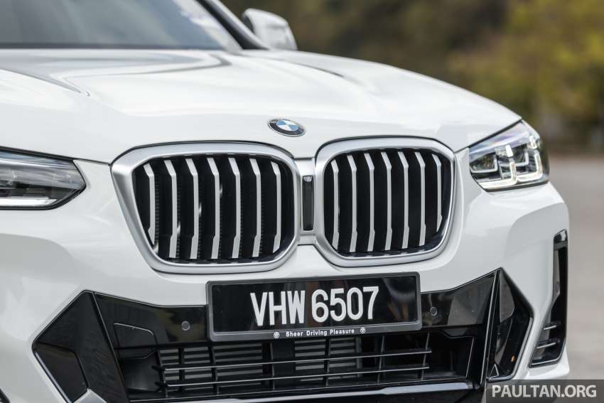 2022 G01 BMW X3 sDrive20i facelift in Malaysia – full gallery; M Sport exterior, new interior kit; fr RM297k 1500473