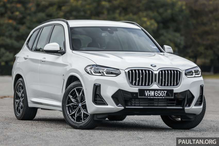 2022 G01 BMW X3 sDrive20i facelift in Malaysia – full gallery; M Sport exterior, new interior kit; fr RM297k 1500456