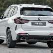 2022 G01 BMW X3 sDrive20i facelift in Malaysia – full gallery; M Sport exterior, new interior kit; fr RM297k