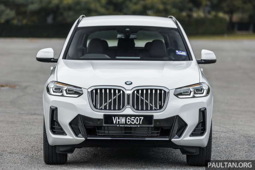 2022 G01 BMW X3 sDrive20i facelift in Malaysia – full gallery; M Sport exterior, new interior kit; fr RM297k 1500461