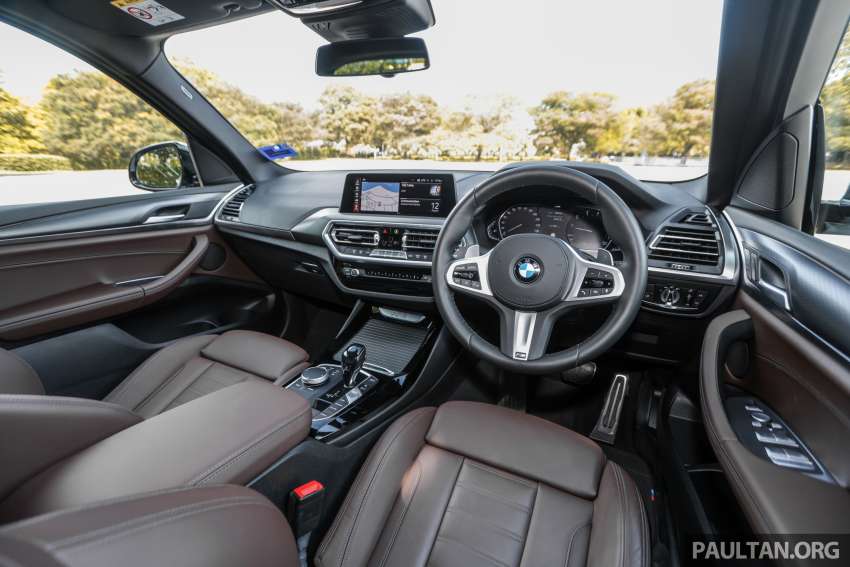 2022 G01 BMW X3 sDrive20i facelift in Malaysia – full gallery; M Sport exterior, new interior kit; fr RM297k 1500533