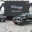 Mitsubishi Triton Phantom Plus Edition tiba di M’sia – terhad 1,000 unit, tambahan kelengkapan, RM140k