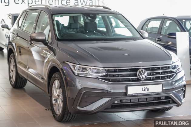 2022 Volkswagen Tiguan Allspace Life 在马来西亚 – 新的入门级变体；  1.4 TSI； 售价从 RM174k – paultan.org – Paul Tan 汽车新闻