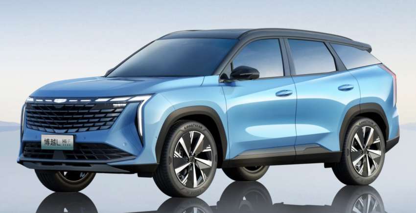 2023 Geely Boyue L unveiled – 1.5L, 2.0L petrols, two hybrids with three-speed DHT; 13.2-inch infotainment 1497569