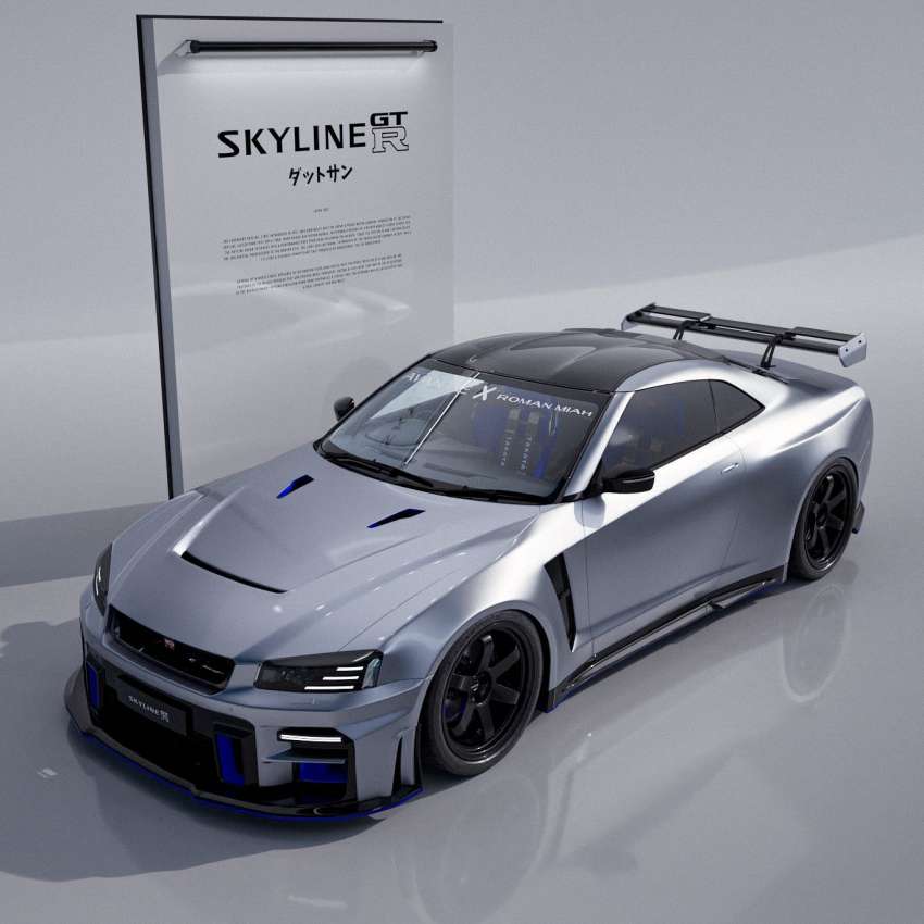 R36 Nissan Skyline GT-R design concept by Roman Miah and Avante Design – a vision for the future 1503294