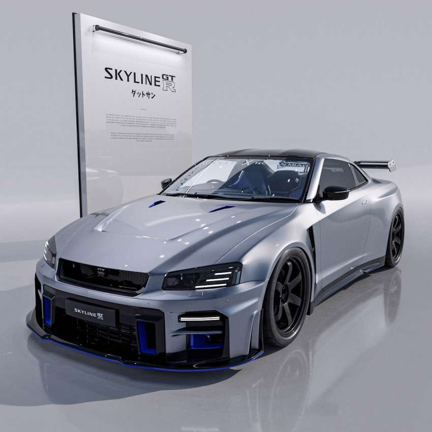 R36 Nissan Skyline GT-R design concept by Roman Miah and Avante Design – a vision for the future 1503296