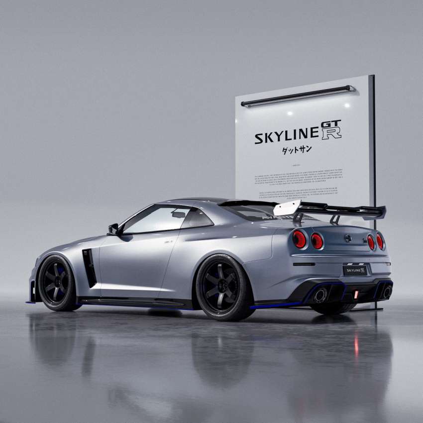 R36 Nissan Skyline GT-R design concept by Roman Miah and Avante Design – a vision for the future 1503297