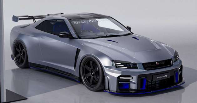 R36 Nissan Skyline GT-R design concept by Roman Miah and Avante