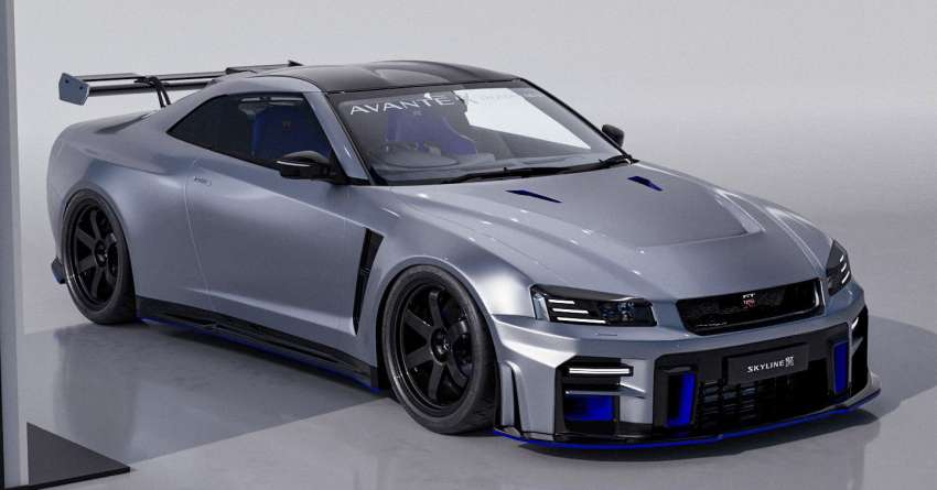 R36 Nissan Skyline GT-R design concept by Roman Miah and Avante Design – a vision for the future 1503299