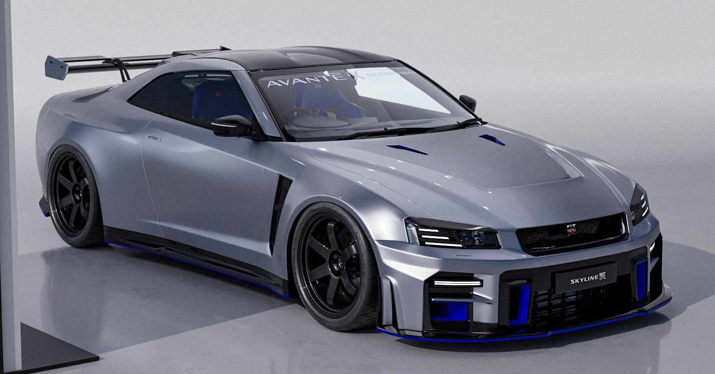 2023 R36 Nissan Skyline GT-R concept by Roman Miah and Avante Design-5 -  Paul Tan's Automotive News