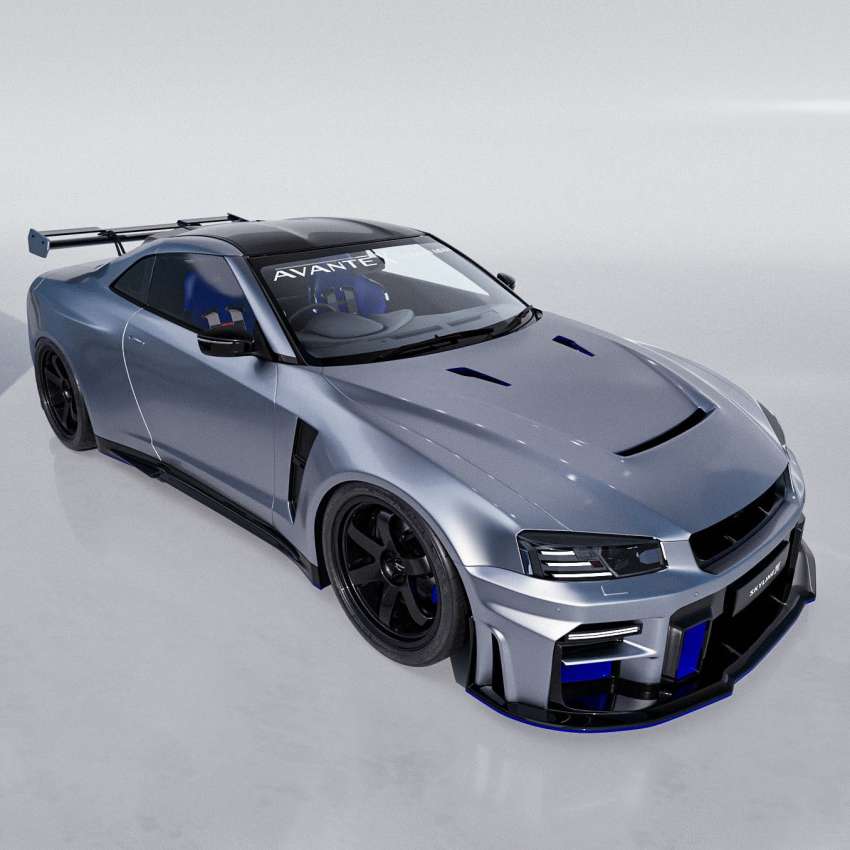 R36 Nissan Skyline GT-R design concept by Roman Miah and Avante Design – a vision for the future 1503301