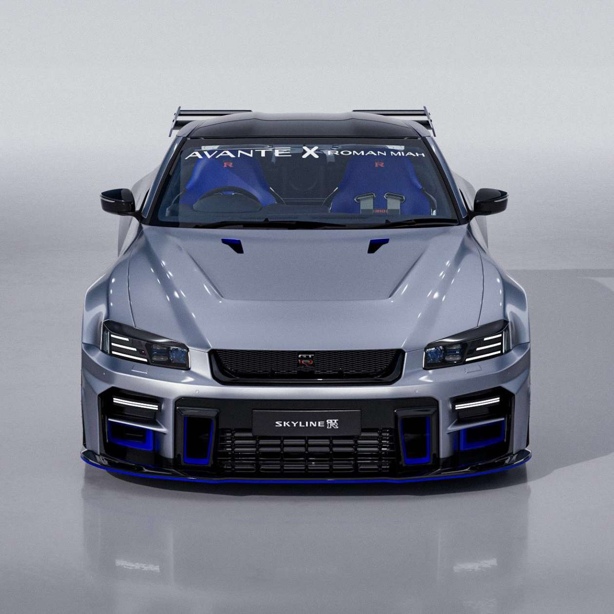 R36 Nissan Skyline GTR design concept by Roman Miah and Avante Design