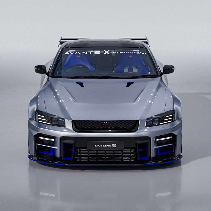 R36 Nissan Skyline GT-R design concept by Roman Miah and Avante Design – a vision for the future 1503302