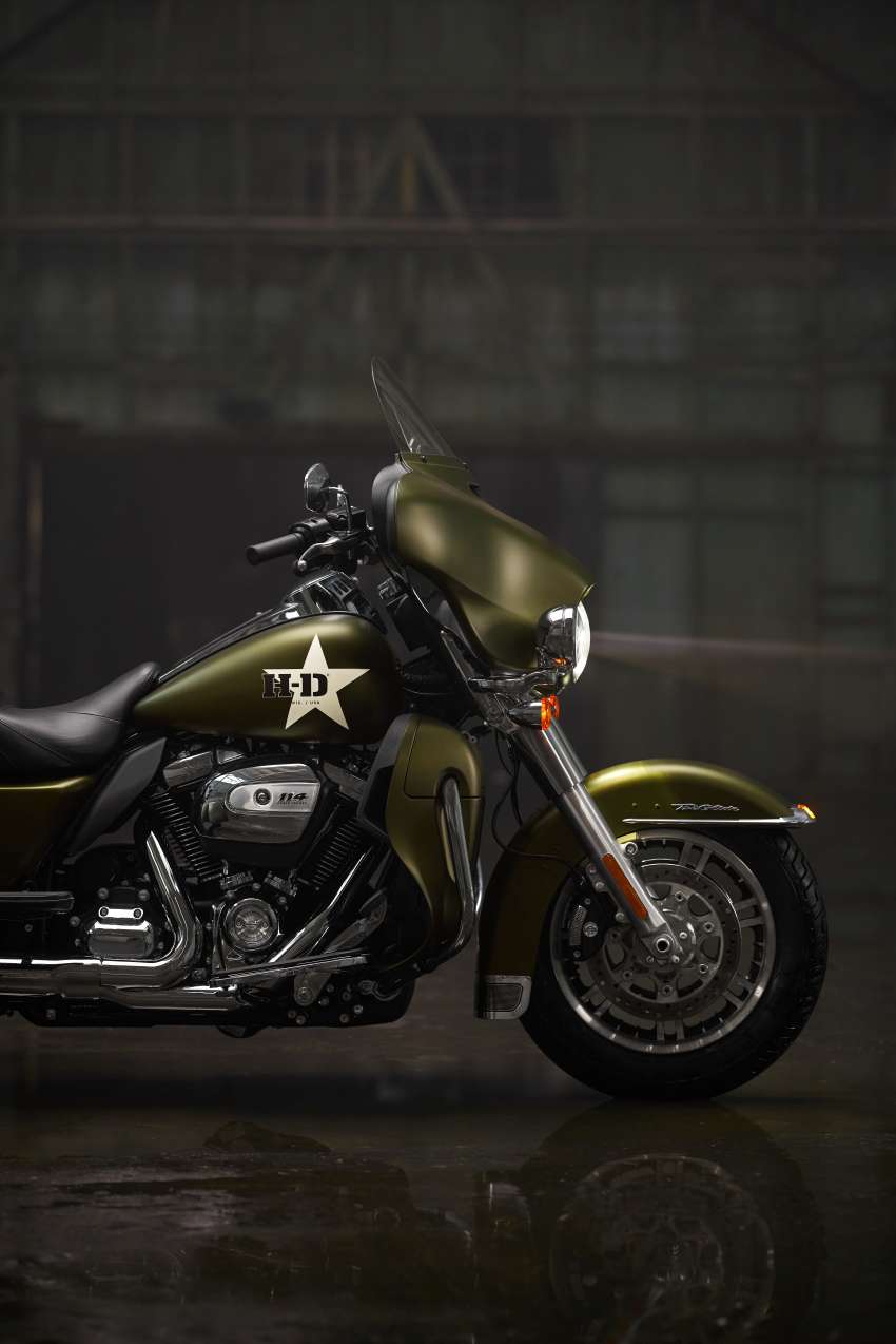 2022 Harley-Davidson Pan America 1250 Special and Tri Glide Ultra G.I. limited editions honour US military 1498101