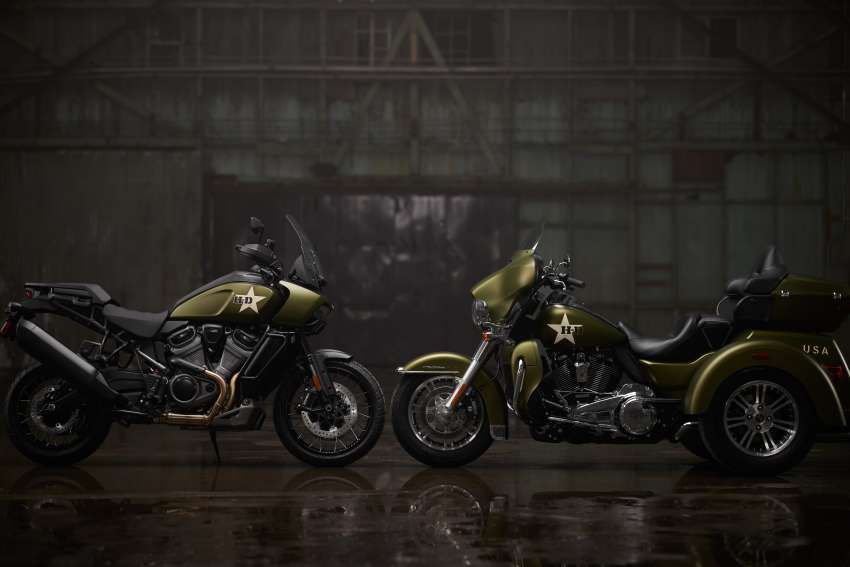 2022 Harley-Davidson Pan America 1250 Special and Tri Glide Ultra G.I. limited editions honour US military 1498104