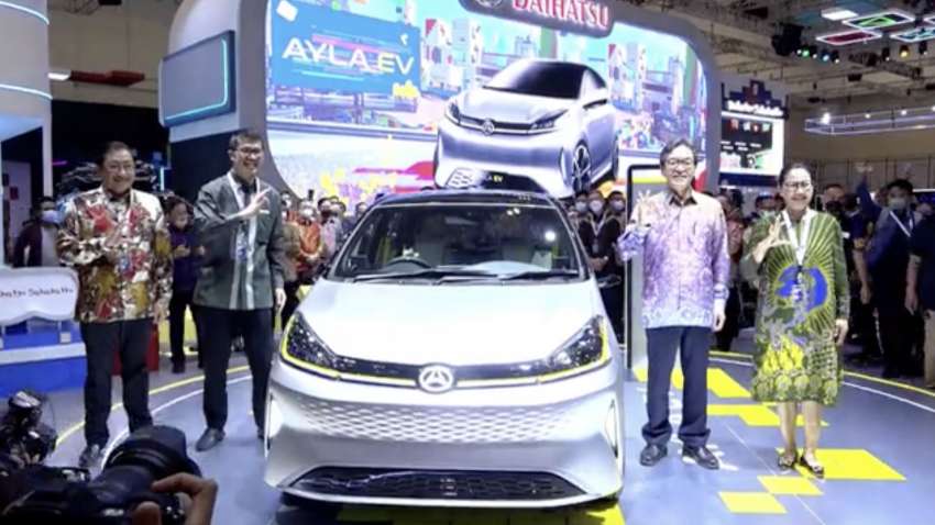 Daihatsu Ayla EV Concept – kembar Perodua Axia di Indonesia berkuasa elektrik, didedahkan di GIIAS 2022 1498145