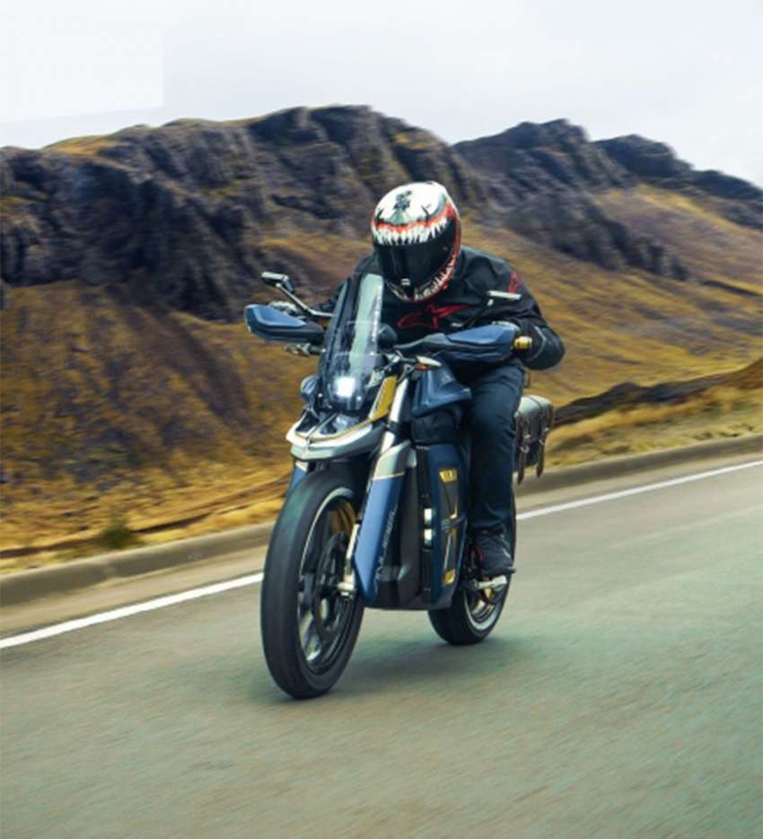 Baran Energy dari Indonesia dedah motosikal elektrik Anubis Cruissercross – jarak gerak 132 km, 46 hp 1497196